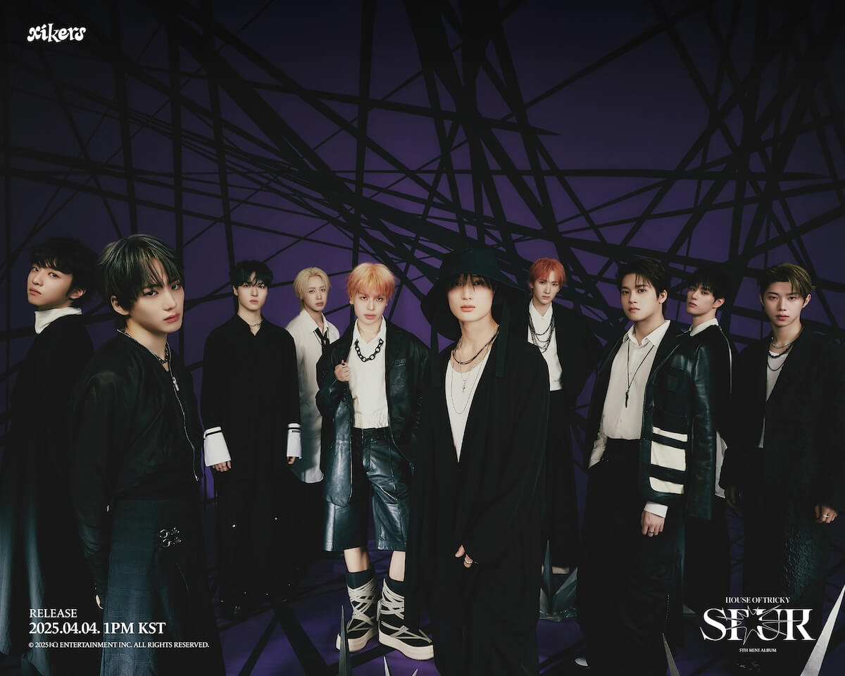 xikers House of Tricky: spur promo image with purple background