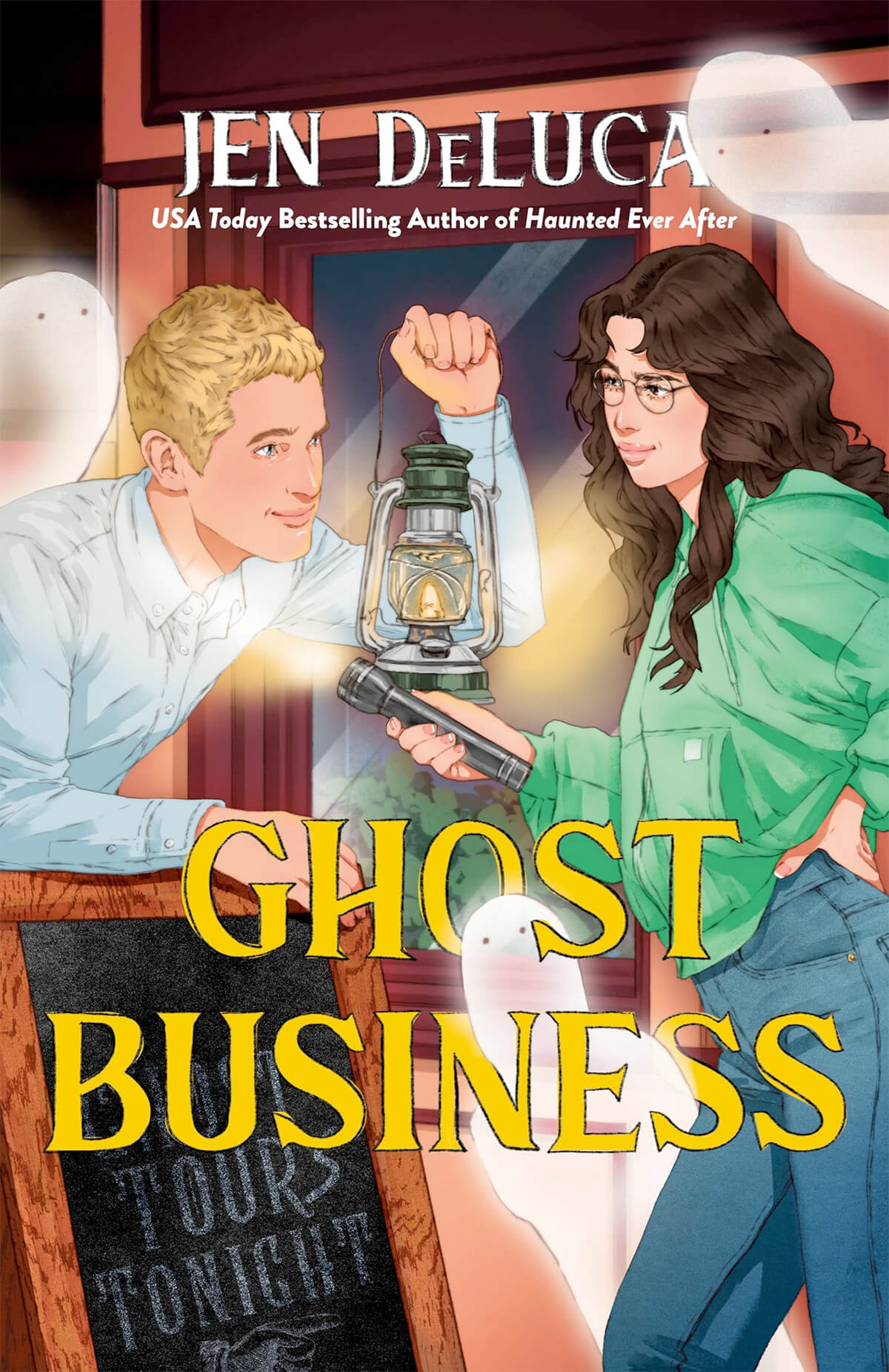 Ghost Business by Jen DeLuca book cover