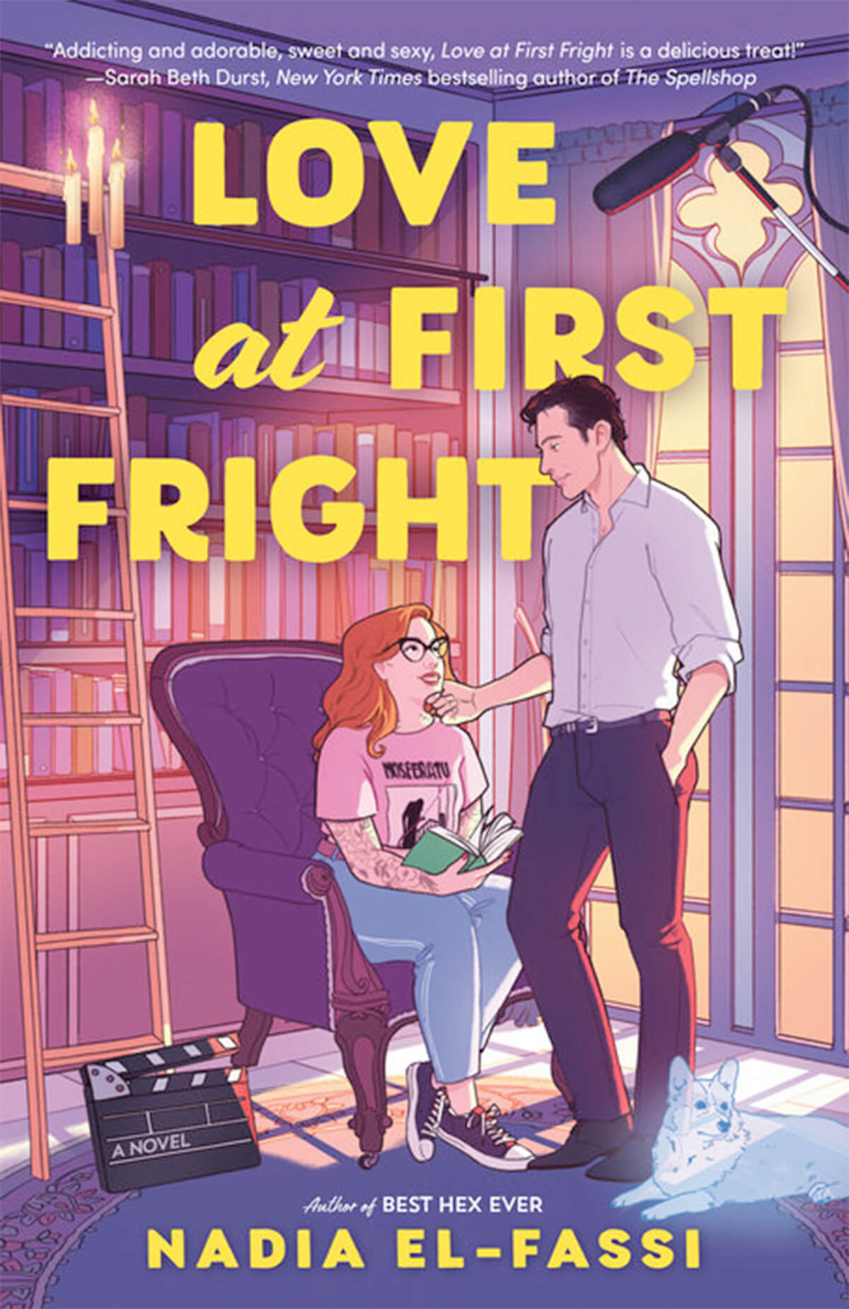 Love at First Fright by Nadia El Fassi book cover
