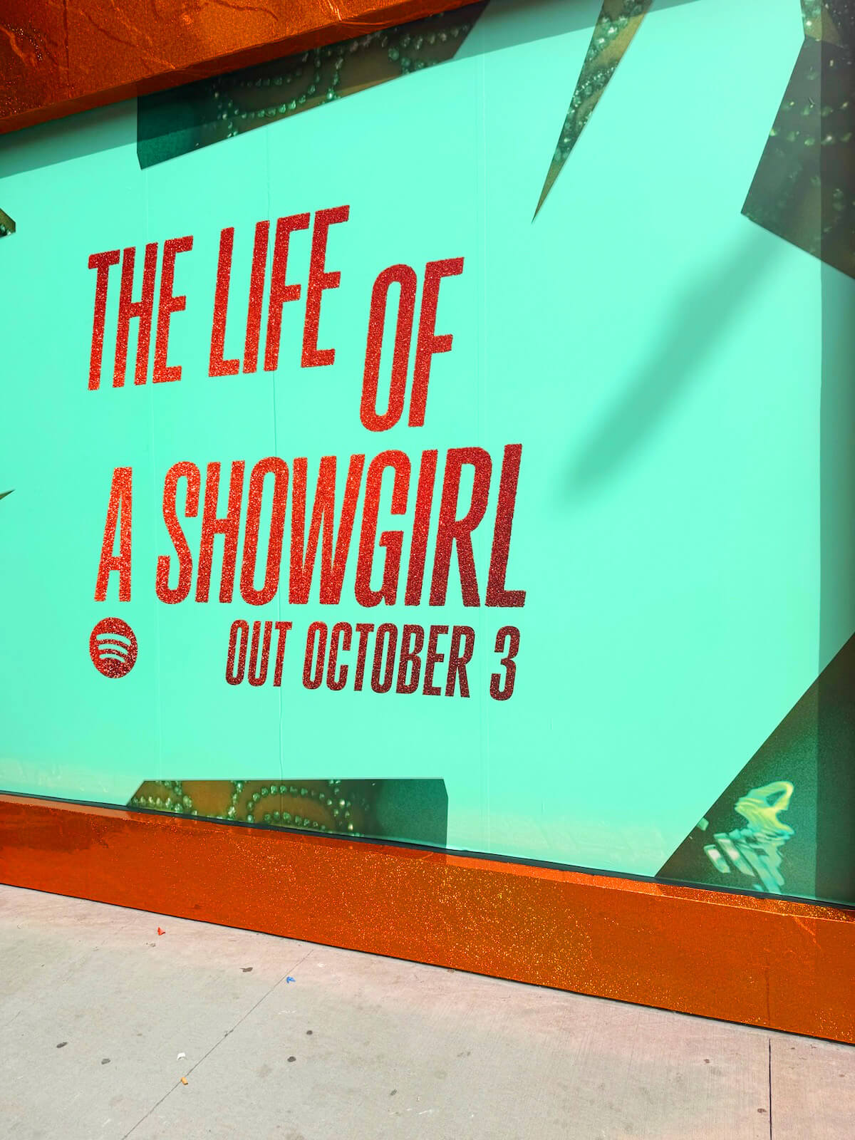 Taylor Swift: The Life of a Showgirl: A Spotify event sign