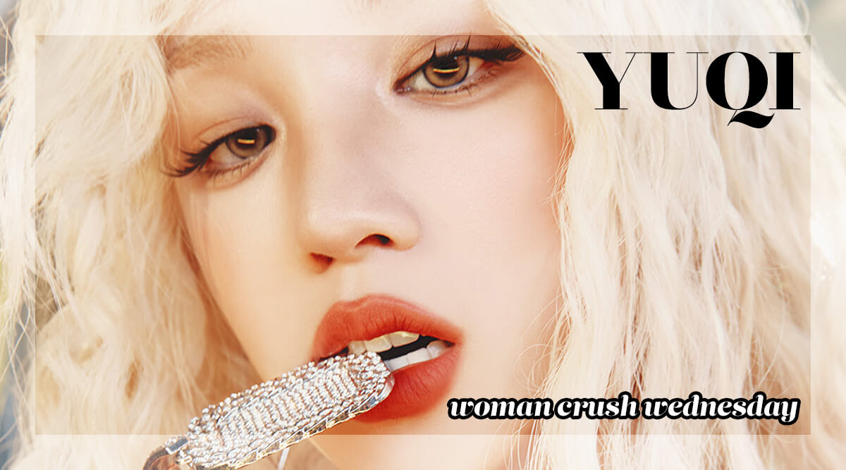 YUQI Woman Crush Wednesday artist for trivia and fun facts piece
