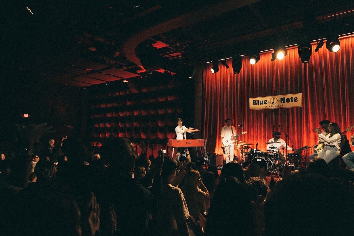 Charlie Puth at Blue Note Los Angeles 2025: With the band