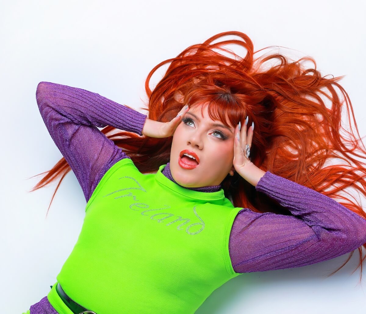 CMAT neon Ireland top promo for Euro Country