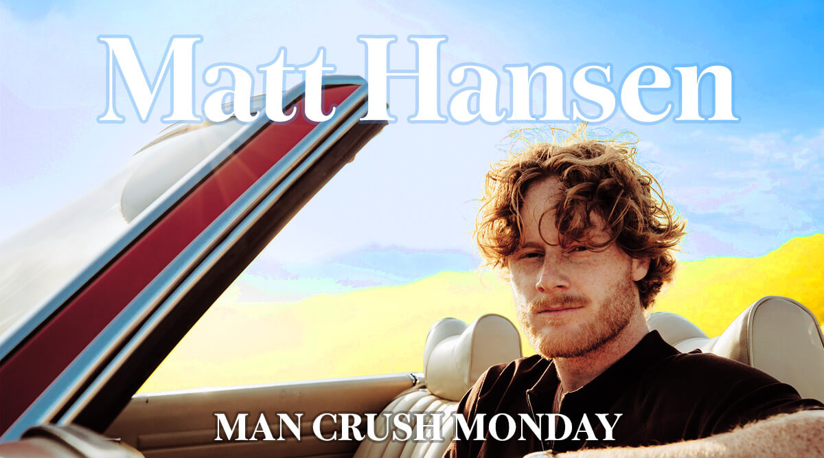 Matt Hansen Man Crush Monday trivia and fun facts art