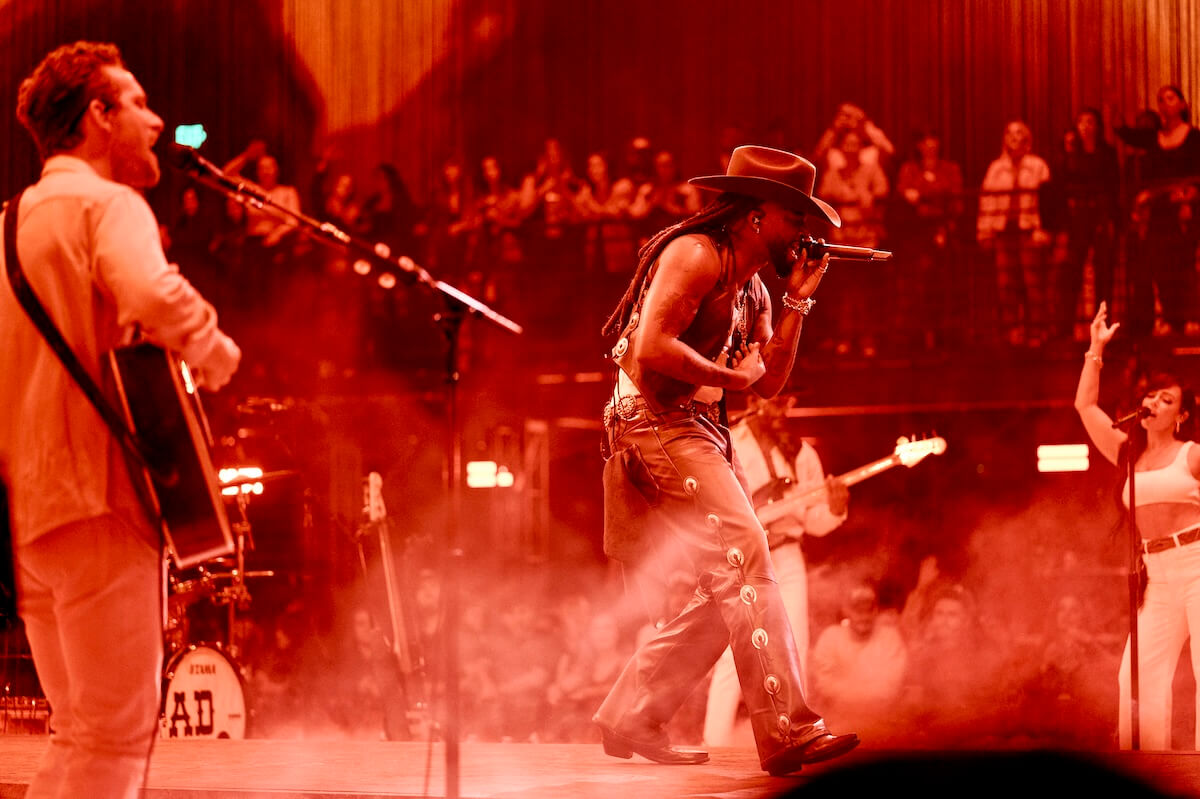 Shaboozey performing for Amazon Music Live for Jesse Lirola