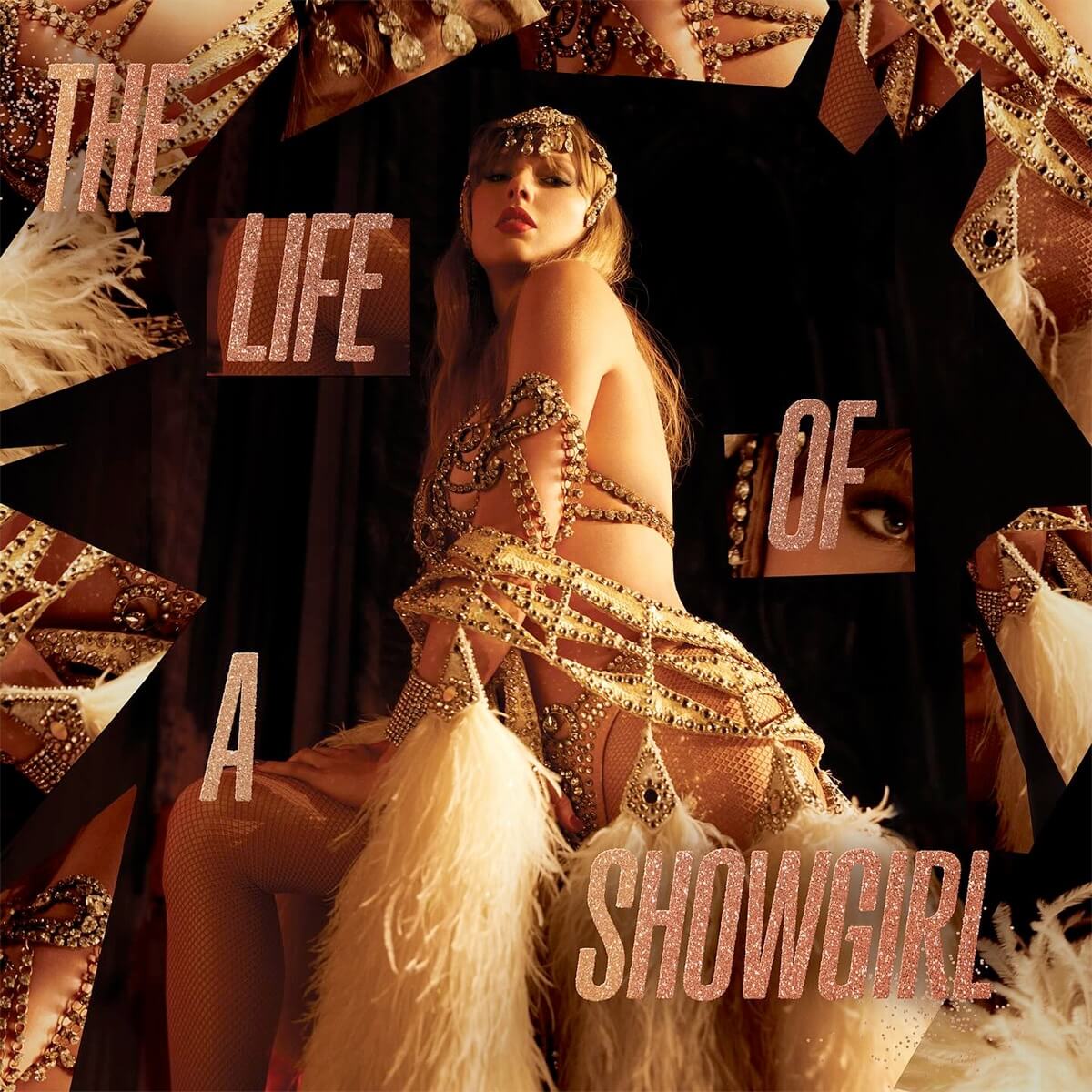 Taylor Swift: The Life of a Showgirl pink album cover