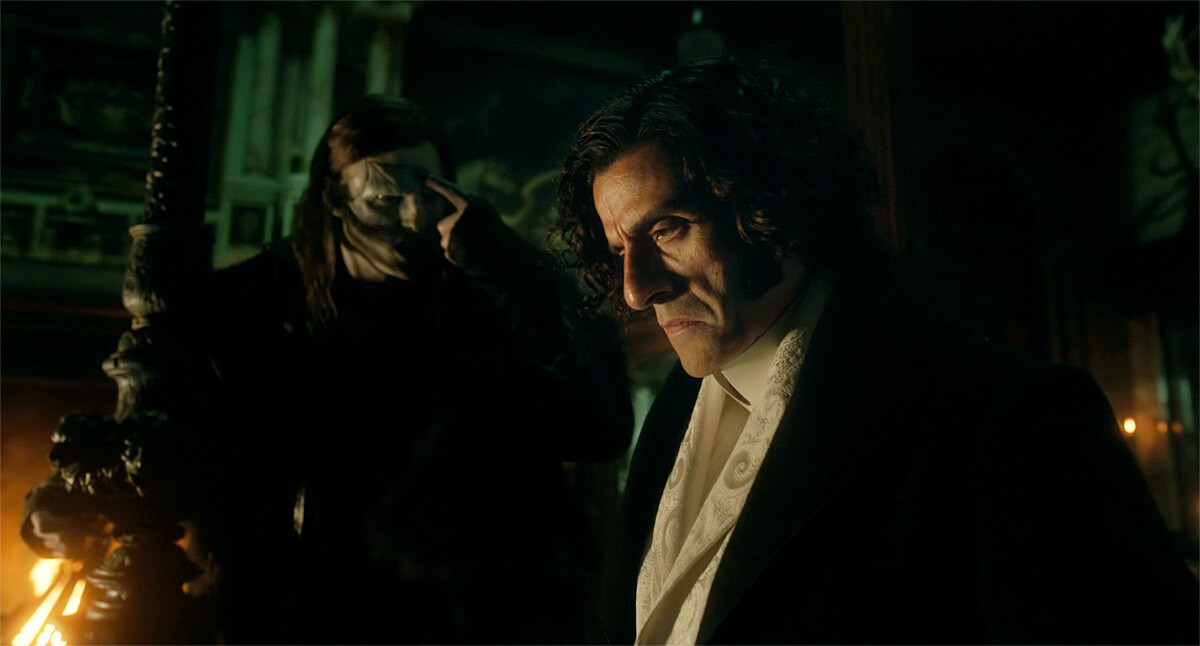 Frankenstein (2025): The Creature and Victor before the wedding