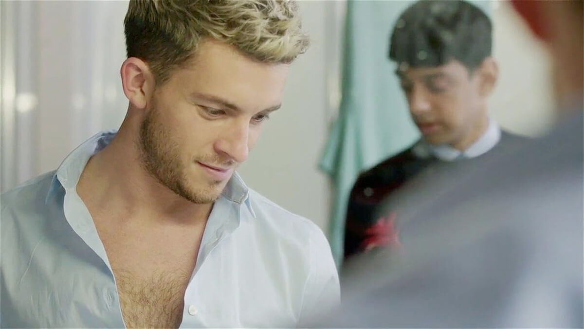 Jonathan Bailey and Amit Shah in Crashing